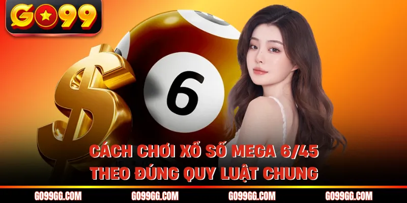 Cách chơi xổ số Mega 6/45 theo đúng quy luật chung
