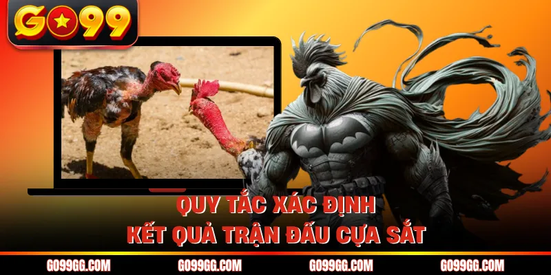 Quy tắc xác định kết quả trận đấu cựa sắt